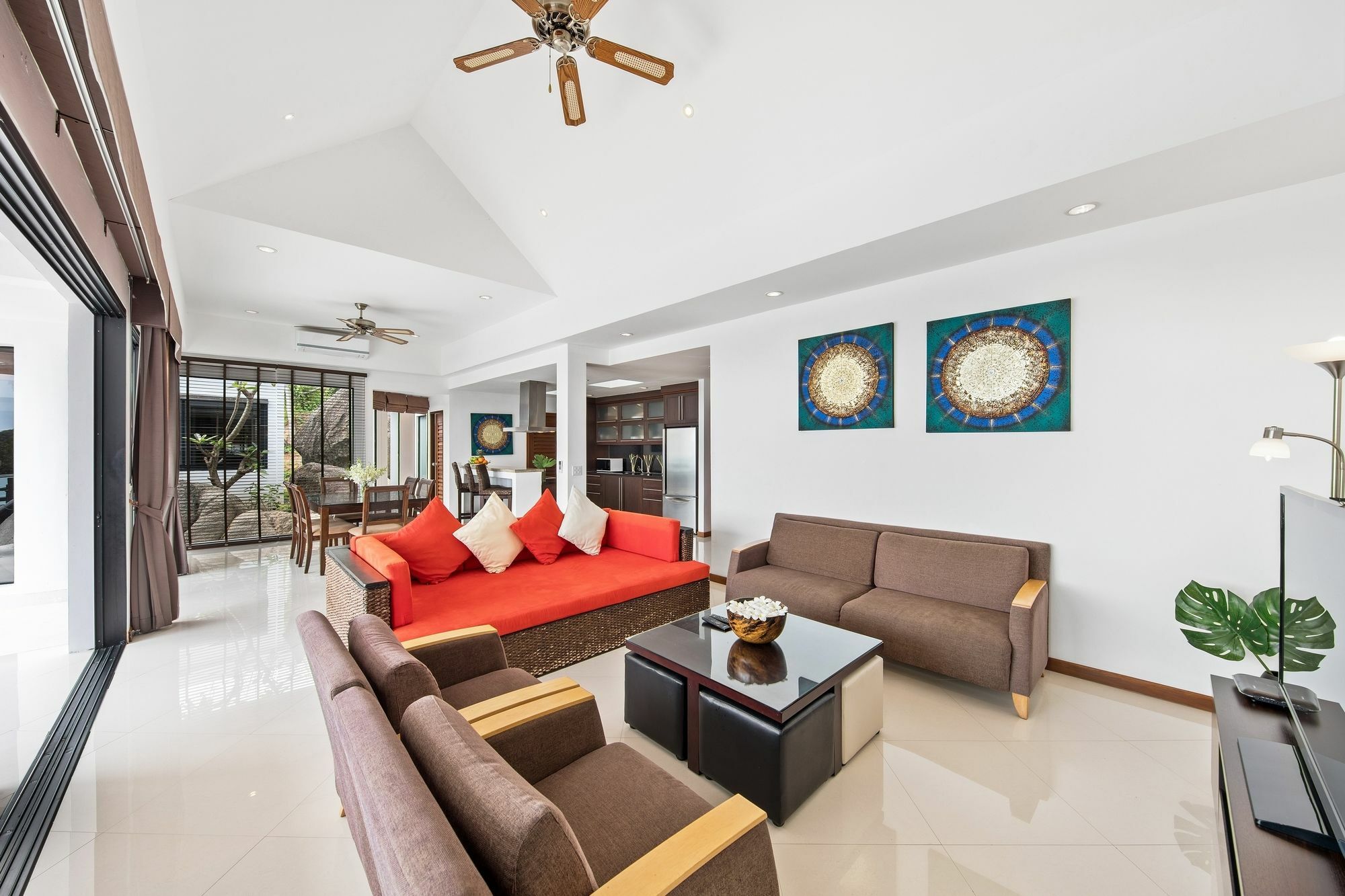Sunny Banks - Modern Sea View 4 Bed Pool Villa Maret Exterior photo