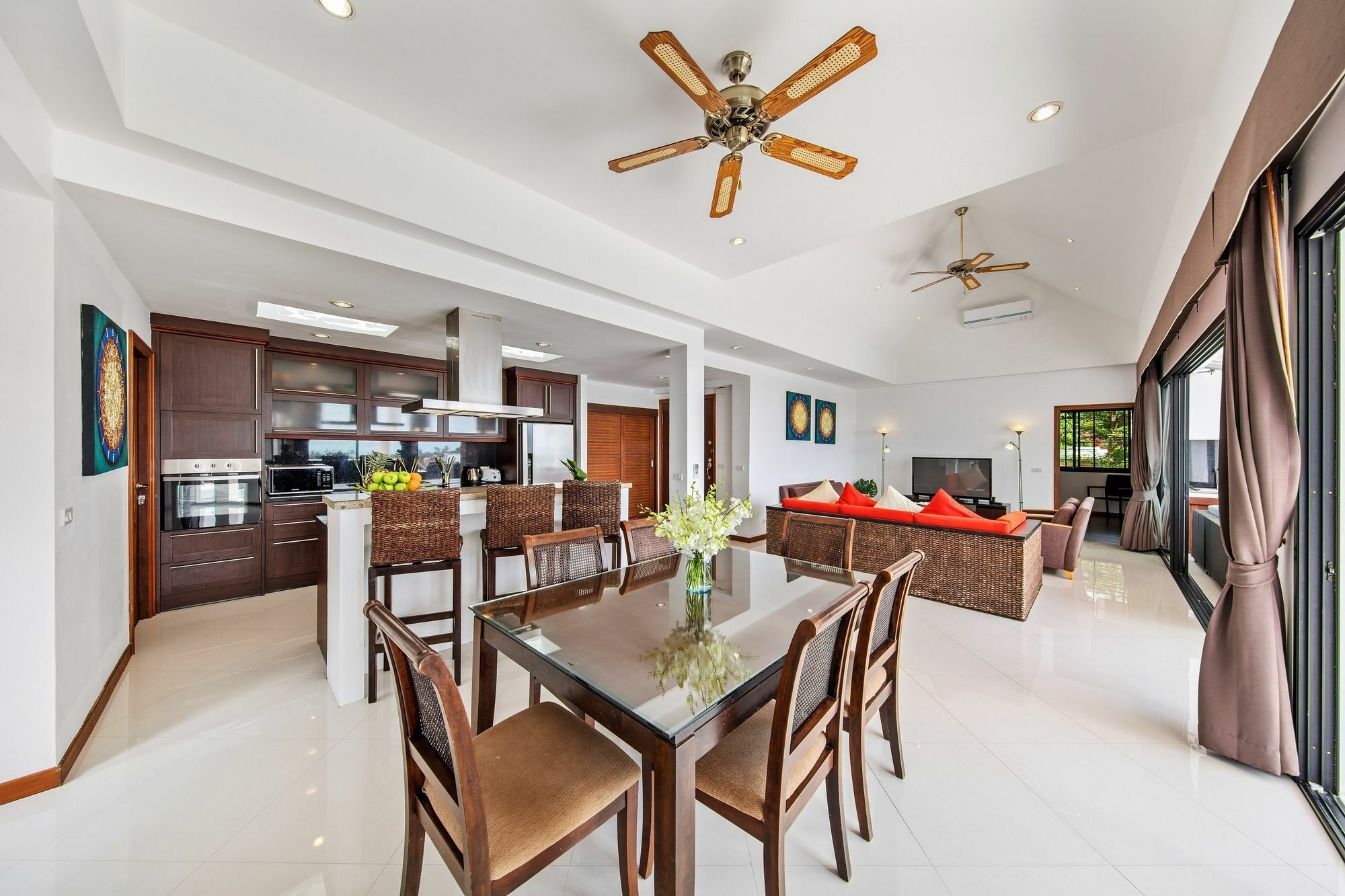 Sunny Banks - Modern Sea View 4 Bed Pool Villa Maret Exterior photo
