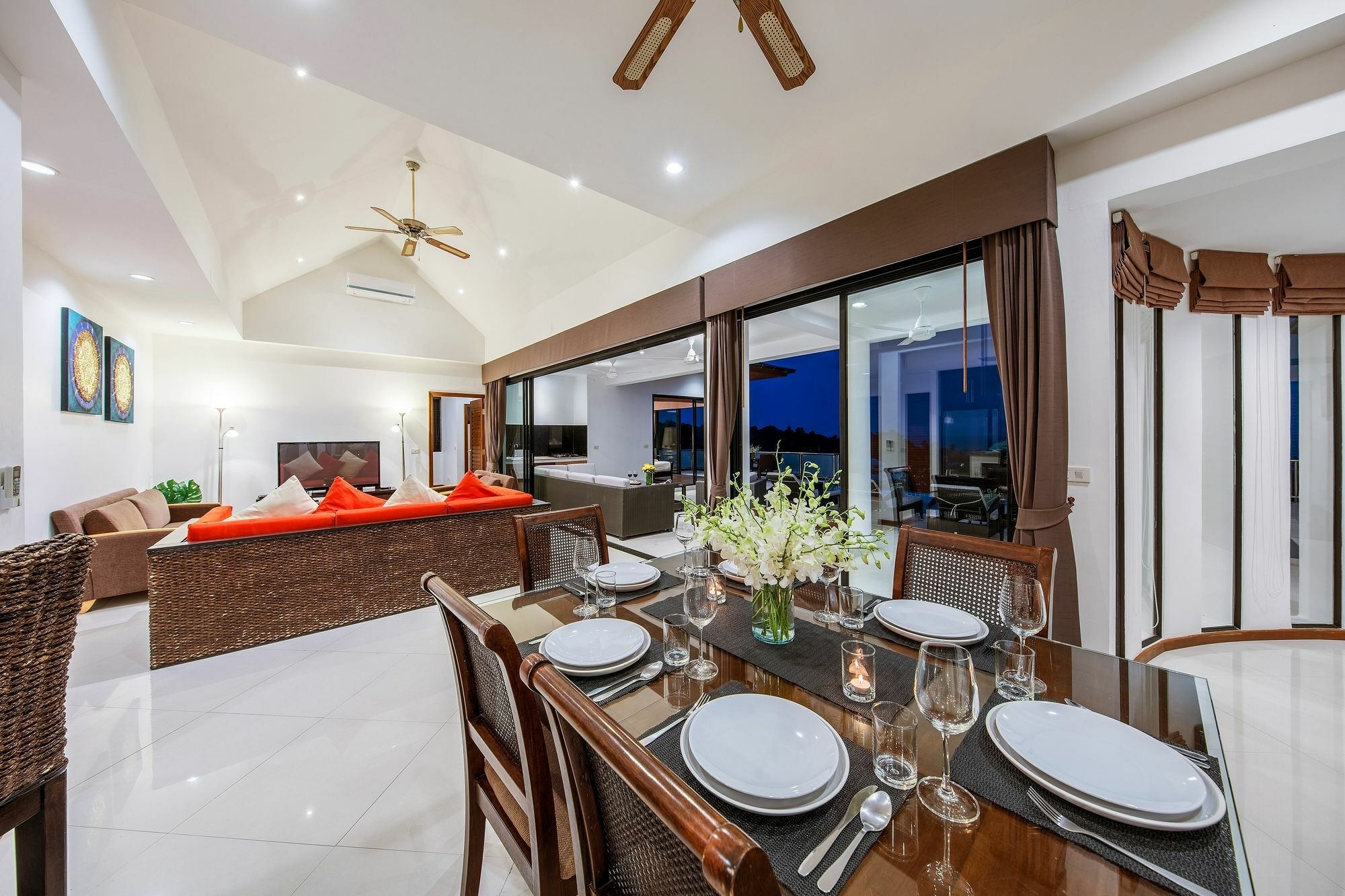 Sunny Banks - Modern Sea View 4 Bed Pool Villa Maret Exterior photo