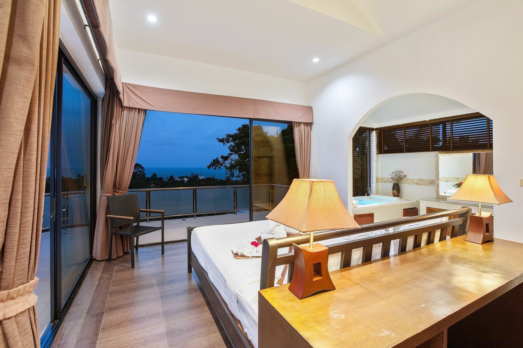 Sunny Banks - Modern Sea View 4 Bed Pool Villa Maret Exterior photo